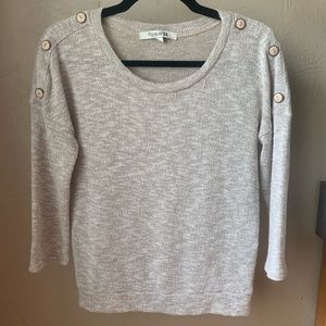 Cream sweater